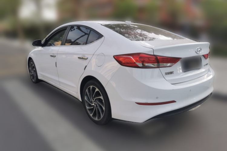 Used Hyundai Elantra (6th Generation / Lingdong) 2019 1.5L CVT ZhiXuan – Elite Version Rear Left 45 Deg