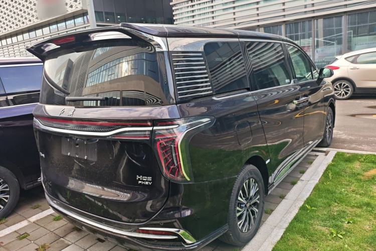 Used Hongqi HQ9 PHEV 2024 2.0T Four-Wheel Drive Business Edition Rear Right 45 Deg