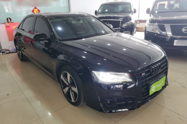 Used Audi A8 2014 A8L 45 TFSI quattro Comfort model Front Right 45 Deg