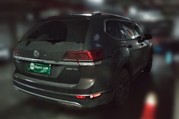 Used Volkswagen Teramont 2020 380TSI Four-Wheel Drive Luxury Version China VI Standard Rear Right 45 Deg