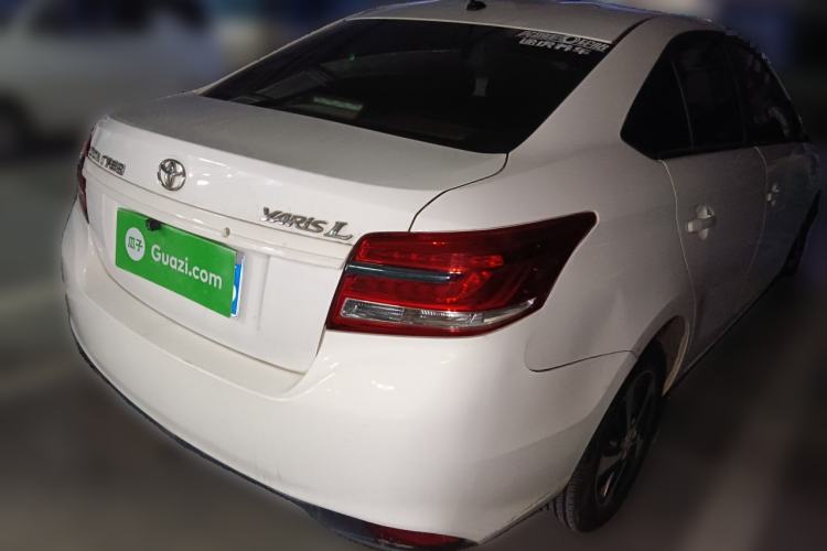 Used Toyota YARiS L Zhi Xiang 2017 1.5E CVT Dynamic Edition Rear Right 45 Deg
