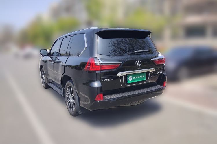 Used Lexus LX 2017 570 Prestige Luxury Edition Rear Left 45 Deg