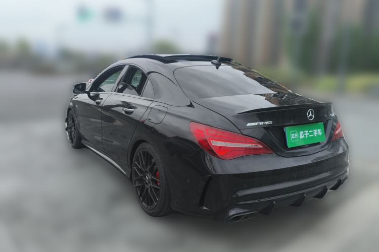Used Mercedes-Benz CLA AMG 2017 Facelift AMG CLA 45 4MATIC Rear Left 45 Deg
