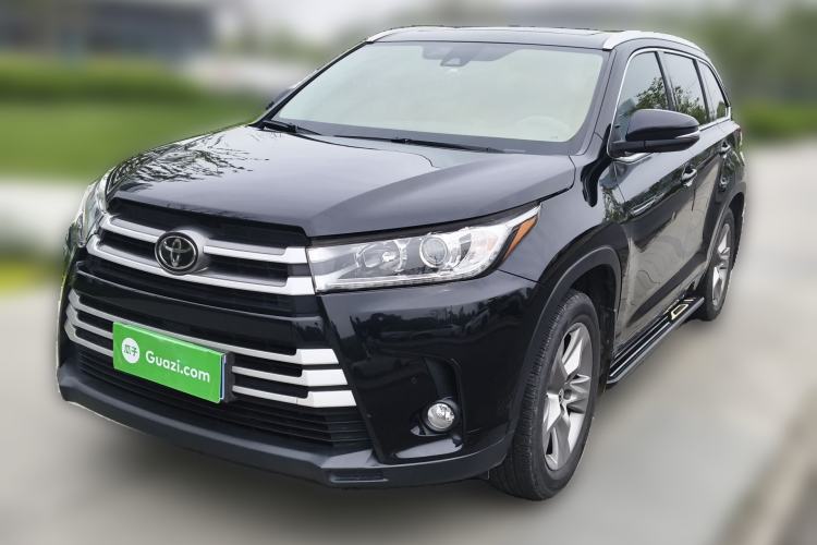 Used Toyota Highlander 2018 2.0T Four-Wheel Drive Luxury Version 7 Seats China VI Standard