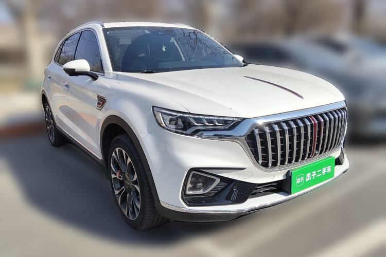 Used Hongqi HS5 2019 2.0T Smart Connect Flagship All-Wheel-Drive Version Front Right 45 Deg