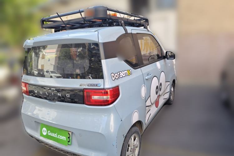 Used Wuling Hongguang MINIEV 2020 Enjoyment Model Lithium Iron Phosphate Rear Right 45 Deg