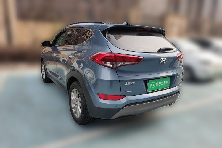 Used Hyundai Tucson 2015 1.6T Dual-Clutch Two-Wheel-Drive Smart Model Rear Left 45 Deg