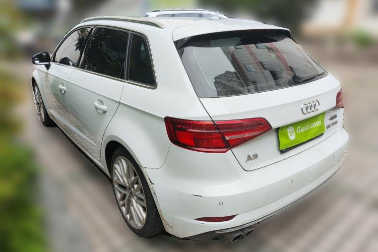 Used Audi A3 2018 30th Anniversary Edition Sportback 35 TFSI Style Model Rear Left 45 Deg
