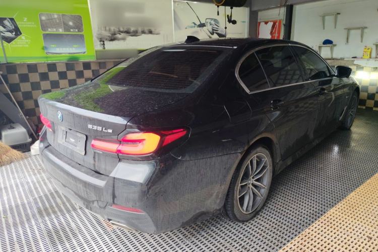 Used BMW 5 Series New Energy 2022 Second Facelift 535Le M Sport Package Rear Right 45 Deg