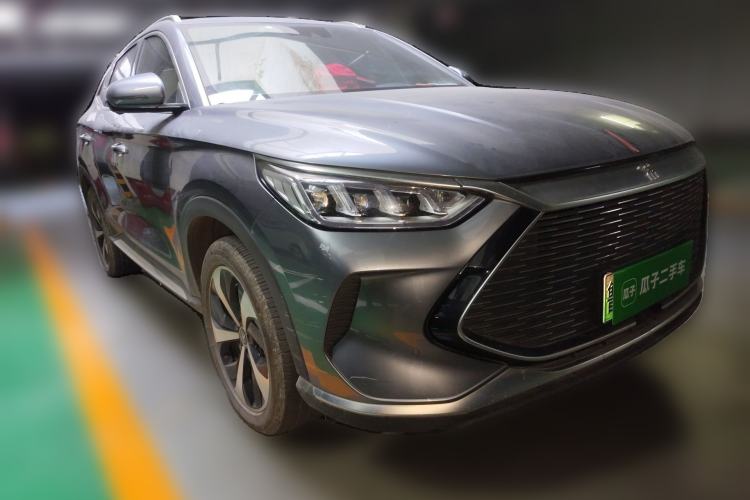 Used BYD Song PLUS New Energy 2021 DM-i 110KM Flagship PLUS Front Right 45 Deg