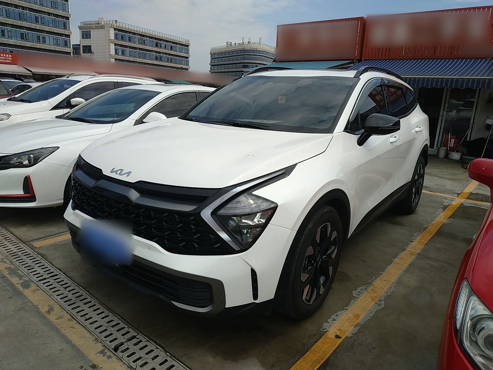 Parte inferior delantera