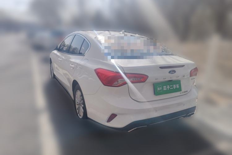 Used Ford Focus 2021 Sedan EcoBoost 180 Automatic Trendy Model Rear Left 45 Deg