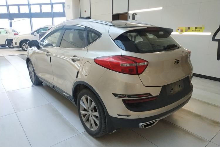 Used Geely Auto Emgrand GS 2016 Sports Edition 1.8L Manual LingShang Model Rear Left 45 Deg