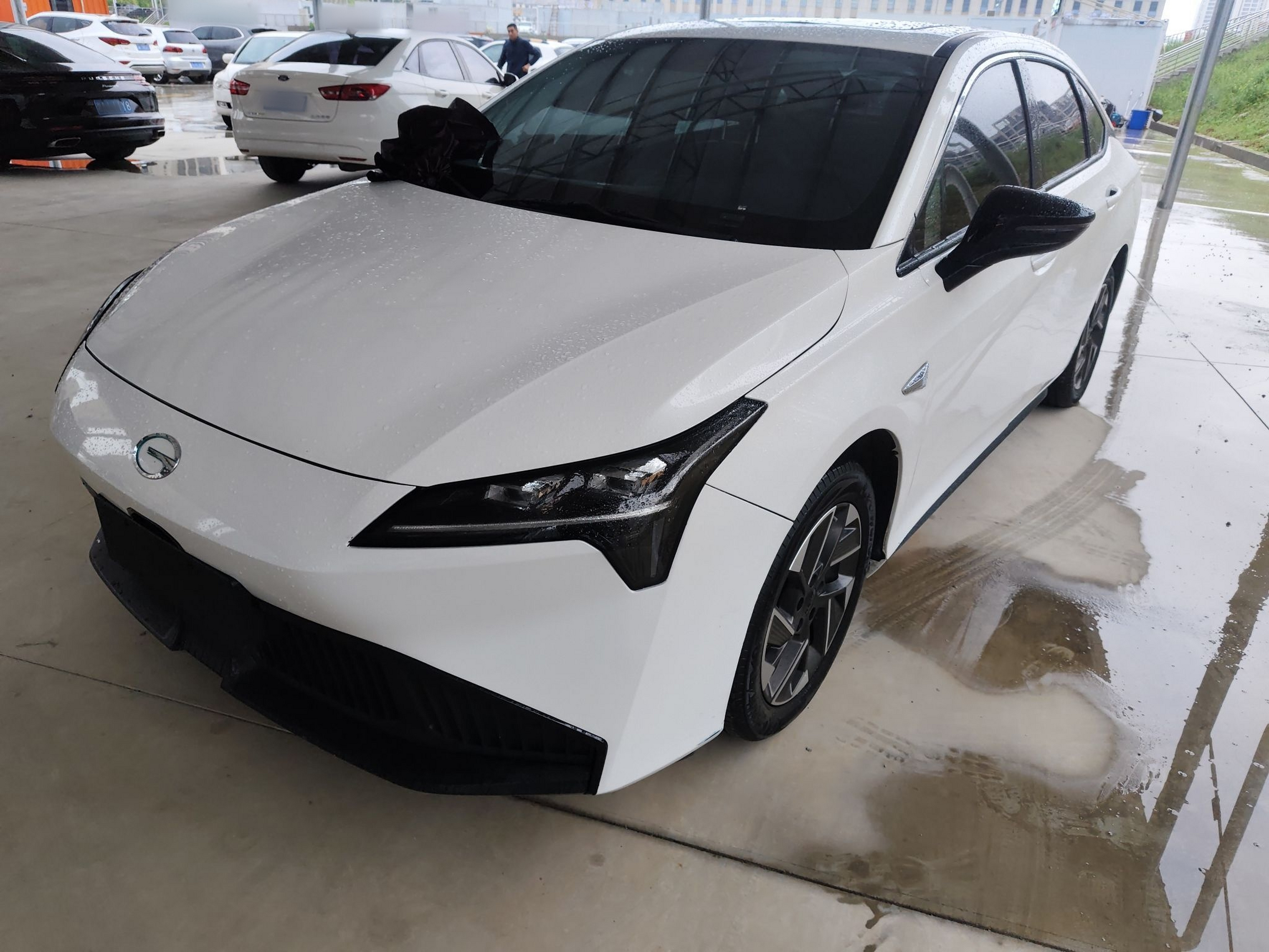 تحت مقدمة السيارة