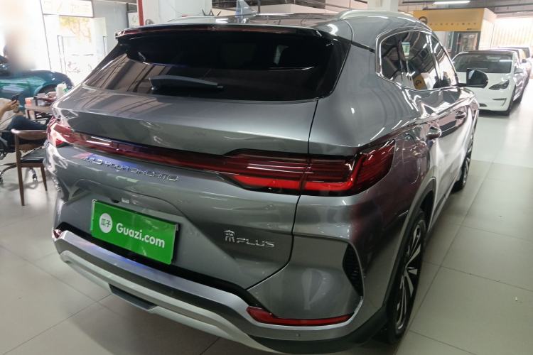 Used BYD Song PLUS New Energy 2023 Champion Edition DM-i 110KM Flagship Model Rear Right 45 Deg