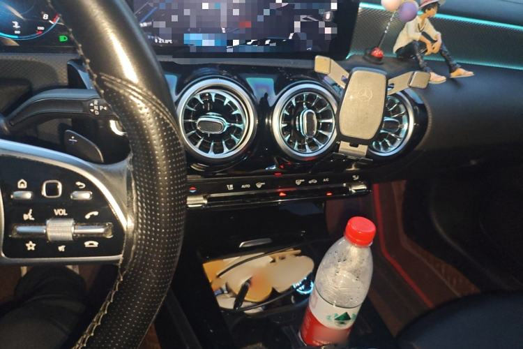 Used Mercedes-Benz A-Class 2022 Restyled A 180 L Sport Sedan Audio And AC Panel