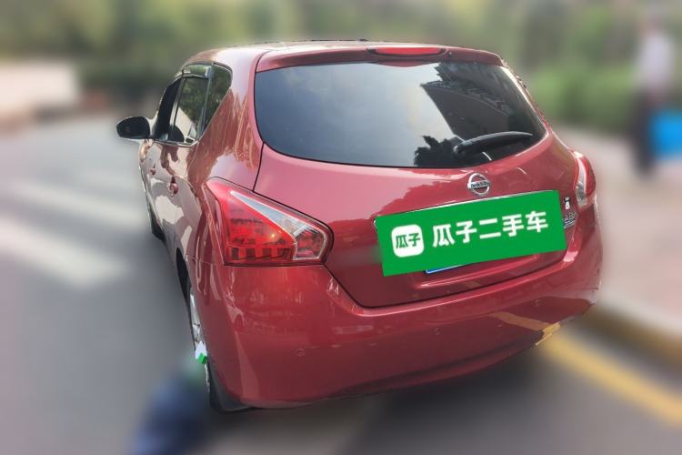 Used Nissan Tiida 2011 1.6L CVT Smart Version Rear Left 45 Deg