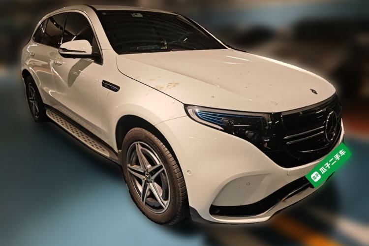 Used Mercedes-Benz EQC 2021 EQC 400 4MATIC Front Right 45 Deg