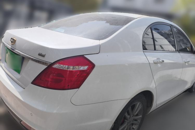 Used Geely Auto Emgrand 2017 Sedan Million Edition 1.3T CVT Upward Version Rear Right 45 Deg