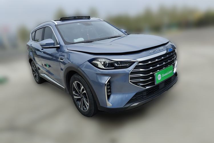 Used JETOUR X70 PLUS 2021 1.6T DCT Star 5-Seater Front Right 45 Deg