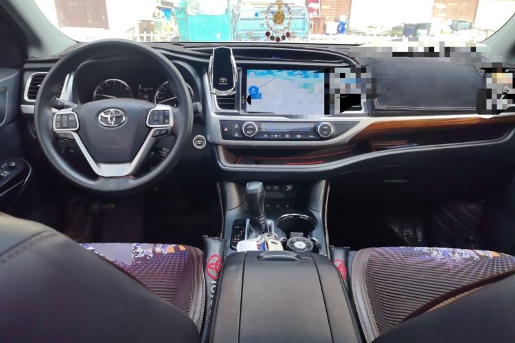 Used Toyota Highlander 2018 2.0T Four-Wheel Drive Prestige Version 7 Seats China VI Standard