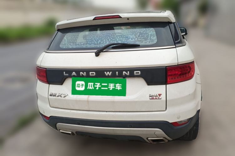 Used Land X7 2016 2.0T Panoramic Prestige Edition Rear