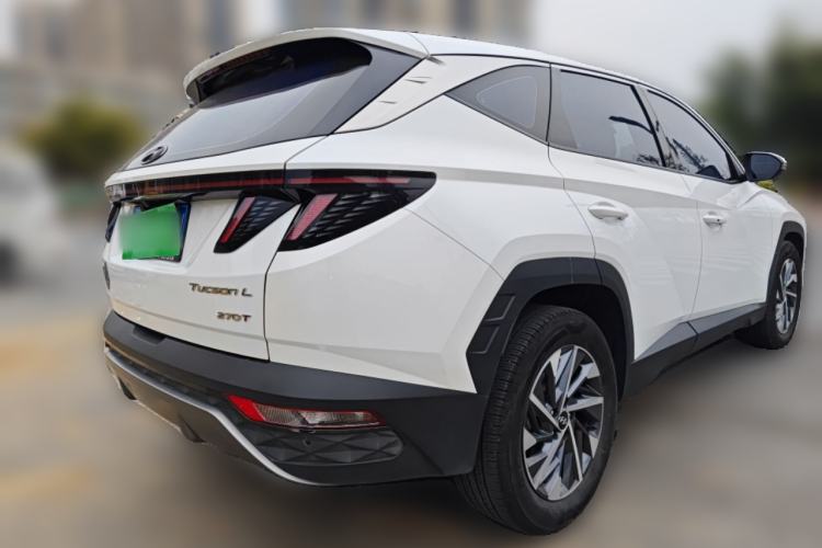 Used Hyundai Tucson 2021 Tucson L 1.5T DCT GLX Elite Edition Rear Right 45 Deg