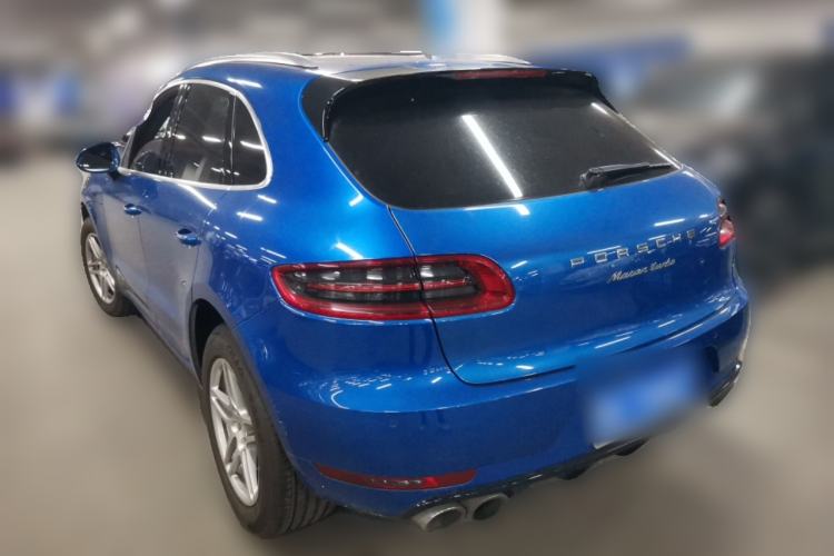 Used Porsche Macan 2016 Macan S 3.0T Rear Left 45 Deg
