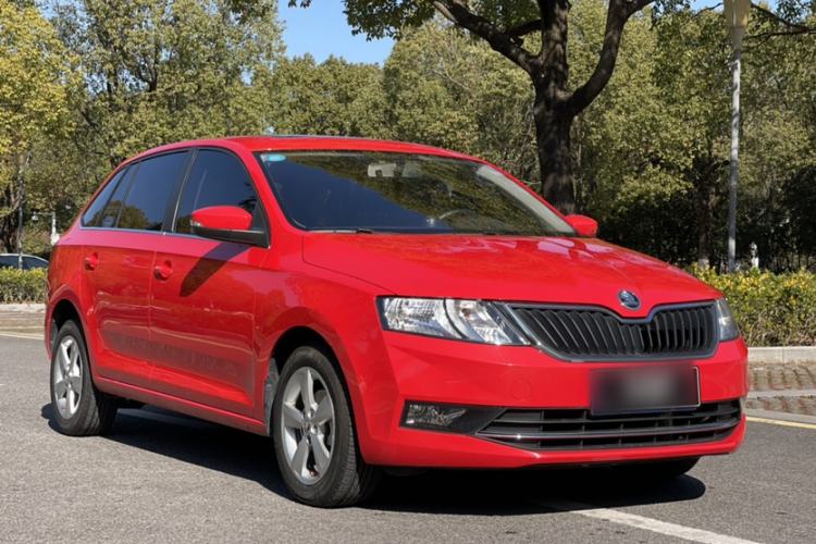Used Skoda Rapid Spaceback 2019 Revised Version 1.5L Automatic Comfort Edition China VI Standard