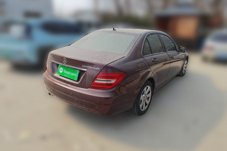 Used Mercedes-Benz C-Class 2010 C 180K Classic model Rear Right 45 Deg