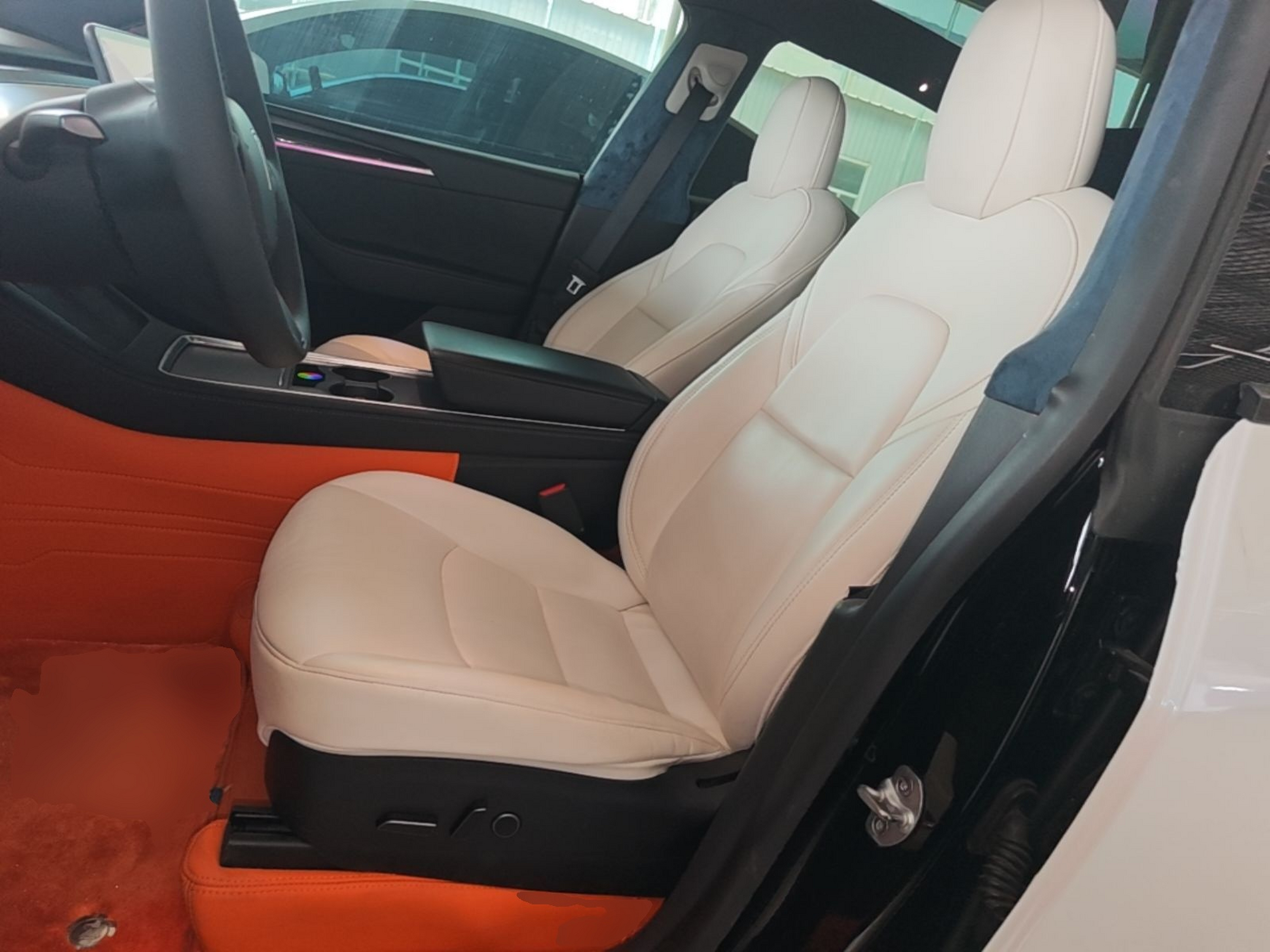 Avant de la voiture