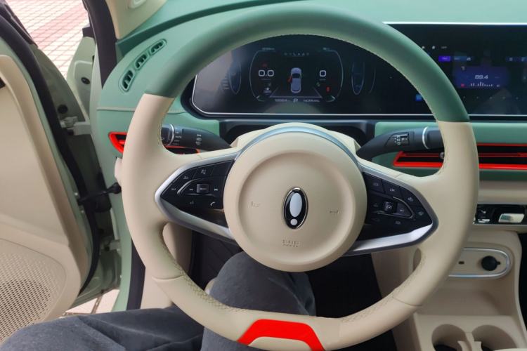 Used ORA Good Cat 2023 401 km Standard Range Luxury Version Lithium Iron Phosphate Steering Wheel