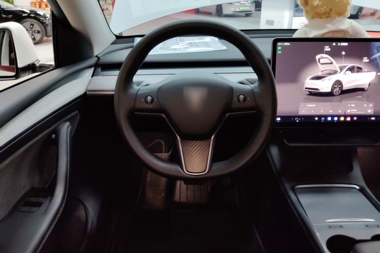 Used Tesla Model Y 2022 Rear-Wheel-Drive Version Steering Wheel