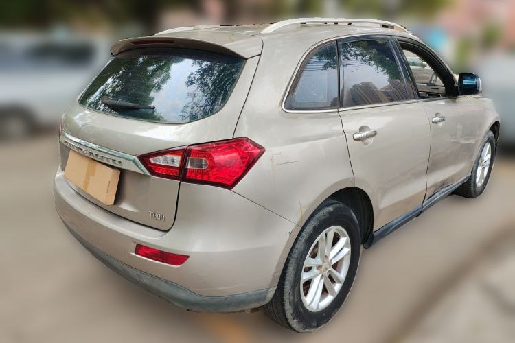 Used Zotye T600 2016 1.5T Manual Elite Edition Rear Right 45 Deg