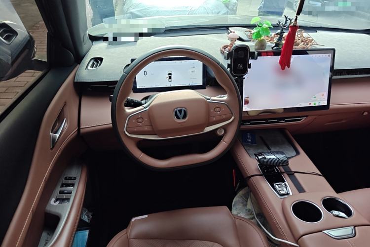 Used CHANGAN UNI-Z New Energy 2024 Blue Whale Smart Electric iDD 125km Excellence Model Steering Wheel