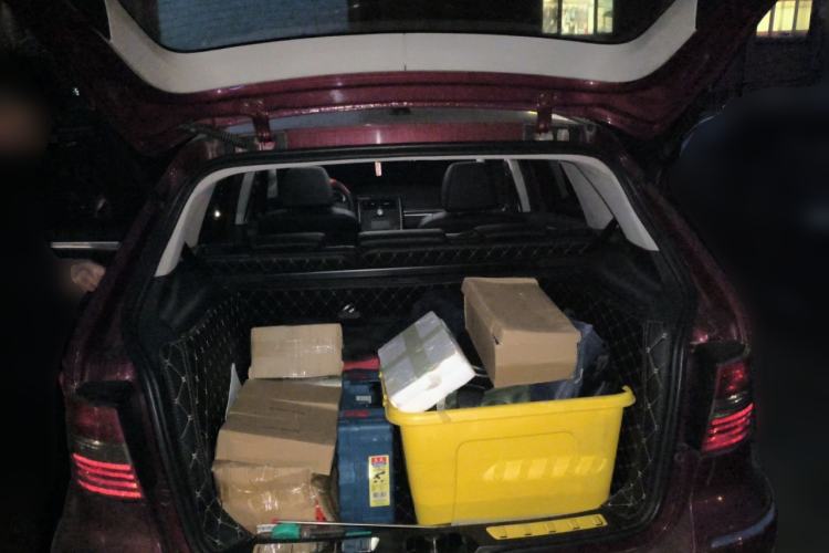 Used Mercedes-Benz B-Class 2009 B 200 Fashion Model Trunk