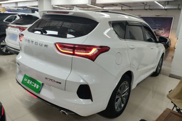 Used JETOUR X70 2020 1.5T DCT YueXing Edition 7-Seater Rear Right 45 Deg