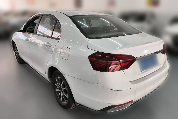 Used Geely Auto Emgrand 2019 Leading Edition 1.5L Manual Luxury Model China V Standard Rear Left 45 Deg
