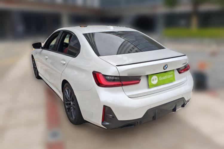 Used BMW 3 Series 2024 325i M Sport Night Edition Package Rear Left 45 Deg