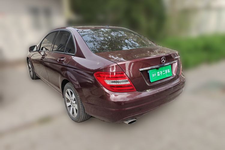 Used Mercedes-Benz C-Class 2011 C 180K Classic model Rear Left 45 Deg