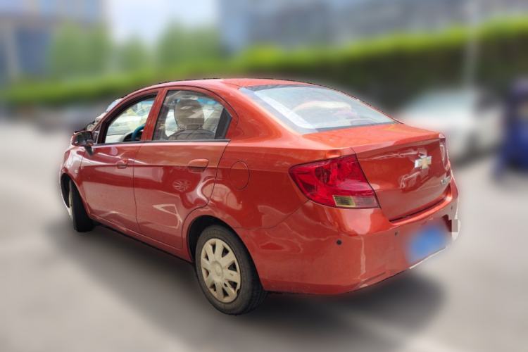 Used Chevrolet Sail 2013 Sedan 1.4L AMT Enjoy Edition Rear Left 45 Deg