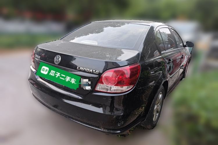 Used Volkswagen Lavida 2011 1.6L Manual Joy Version Rear Right 45 Deg