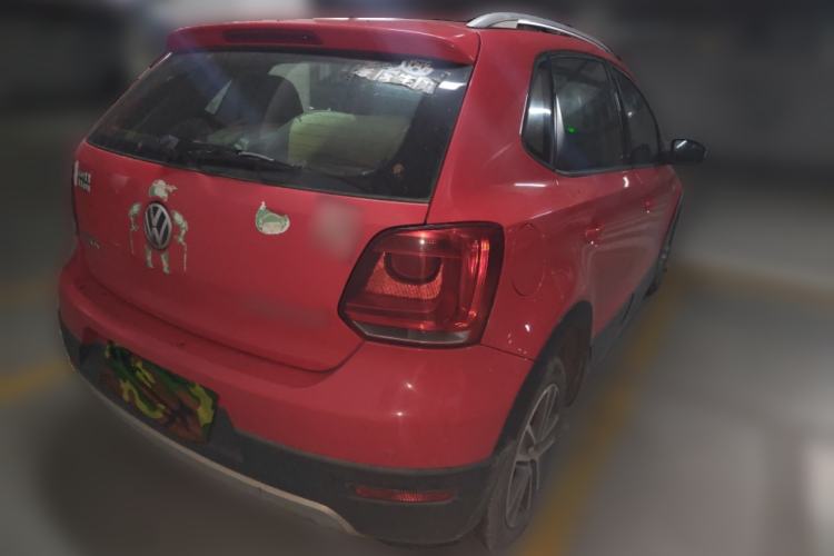 Used Volkswagen Polo 2012 1.6L Cross Polo Automatic Transmission Rear Right 45 Deg