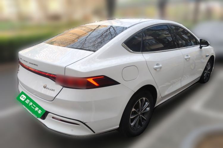 Used BYD Qin PLUS 2024 HONOR Edition DM-i 55KM Leading Model Rear Right 45 Deg