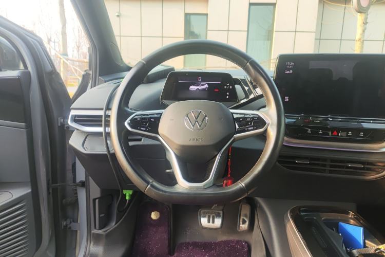 Used Volkswagen ID.4 CROZZ 2021 Long-Range Lite PRO Two-Wheel Drive Version Steering Wheel