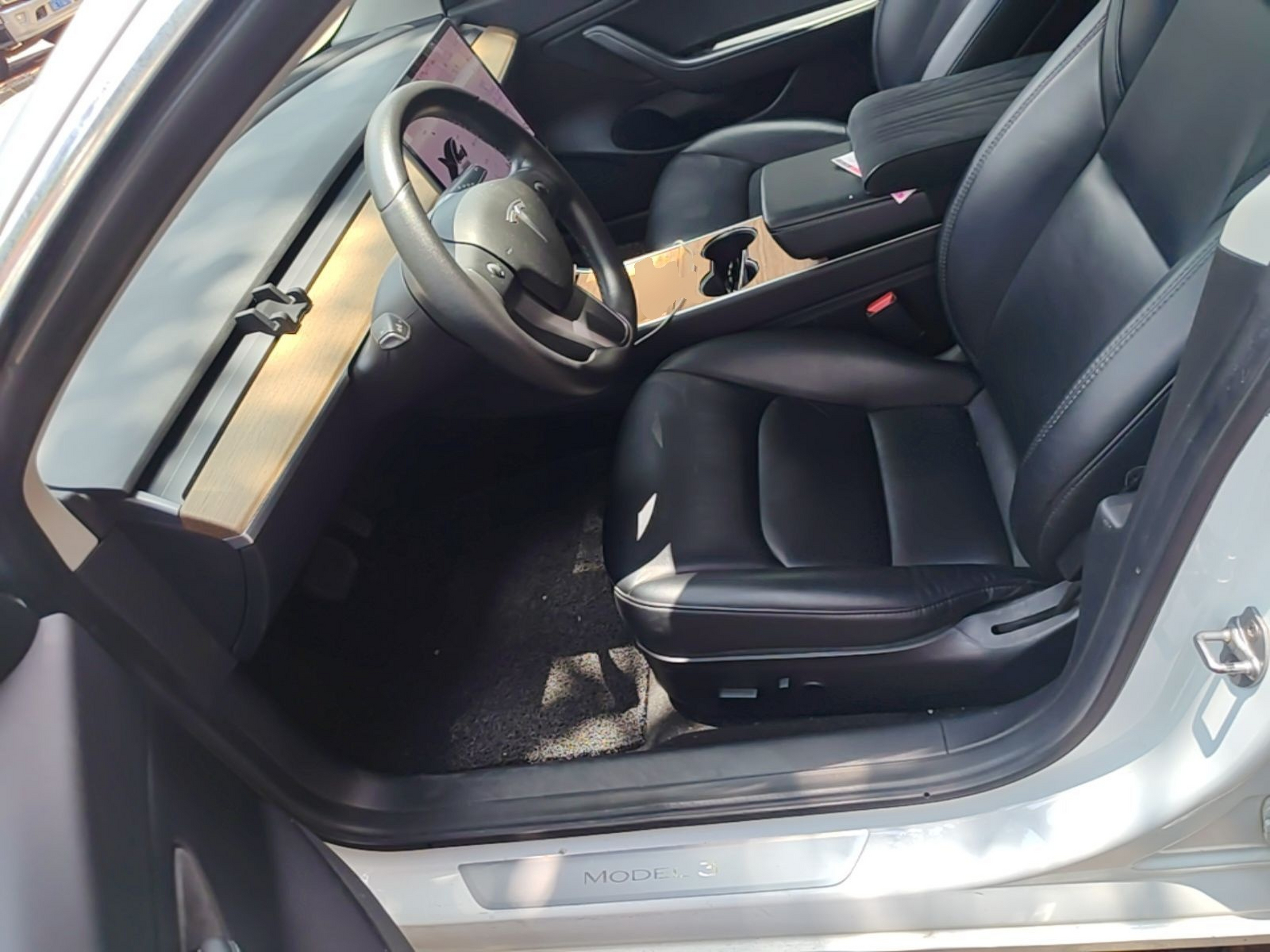 Avant de la voiture
