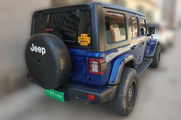 Used Jeep Wrangler 2019 2.0T Sahara Four-Door Version China VI Emission Standard