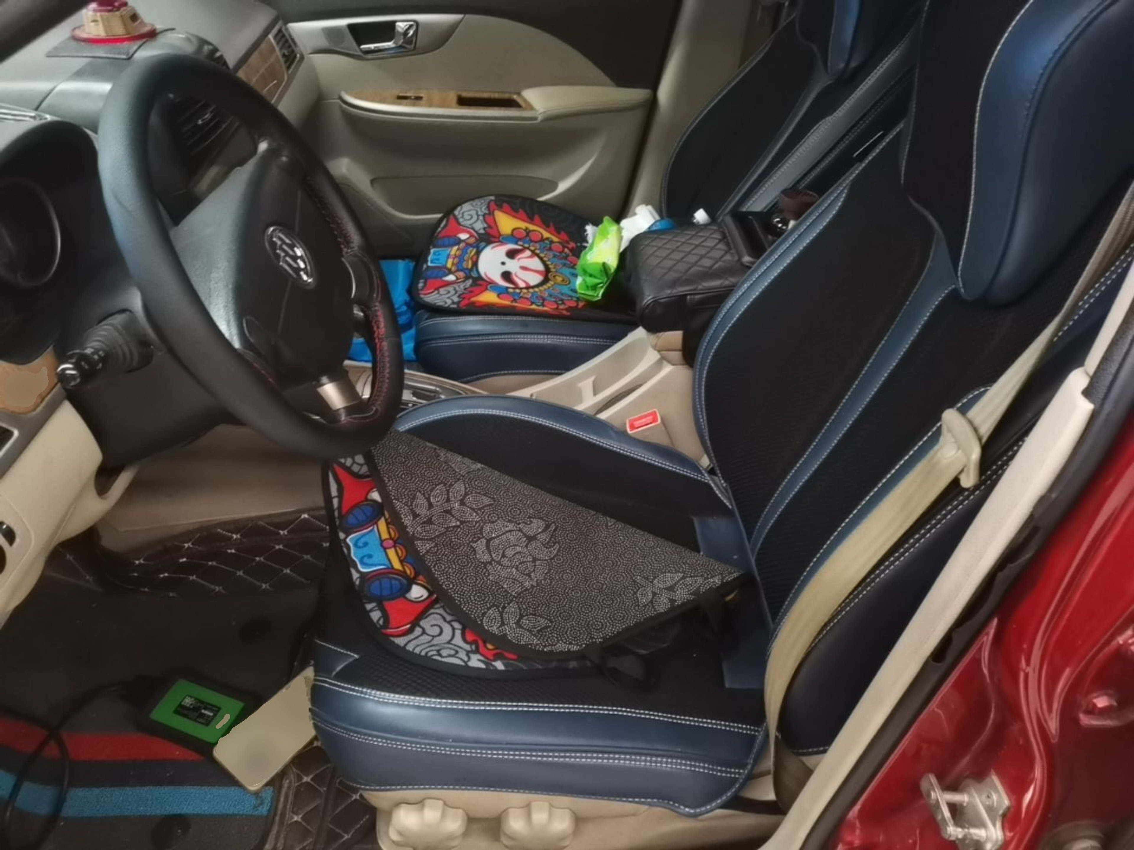 Avant de la voiture