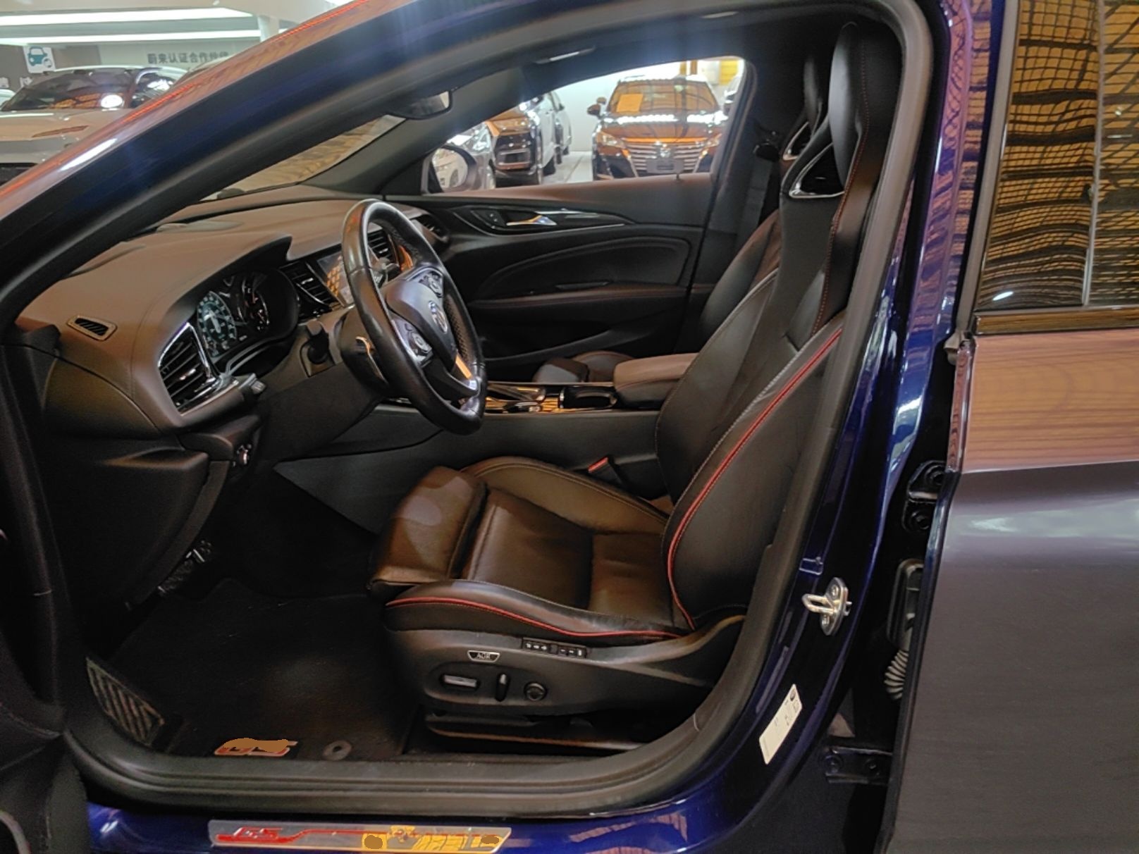 Avant de la voiture
