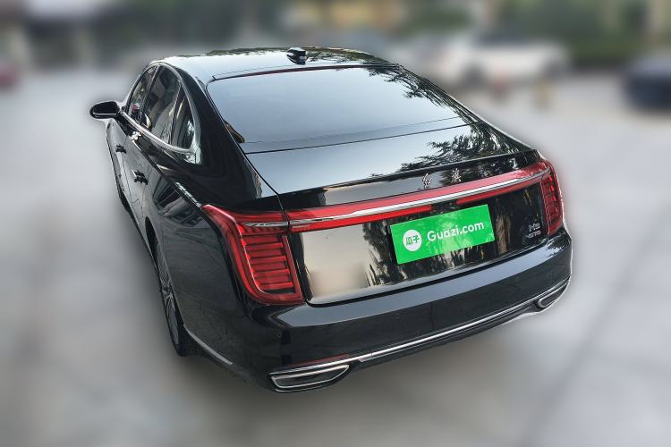 Used Hongqi H9 2020 2.0T Smart Connect Flagship Edition Rear Left 45 Deg